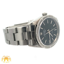 Load image into Gallery viewer, Full factory 34mm Rolex Air-King Watch with Stainless Steel Oyster Bracelet (black dial)