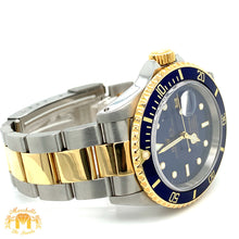 Load image into Gallery viewer, 40mm Submariner Rolex Watch with Two-tone Oyster Band