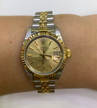 Load image into Gallery viewer, Factory 26mm Ladies`Rolex Watch with Two Tone Jubilee Bracelet (Rolex papers)