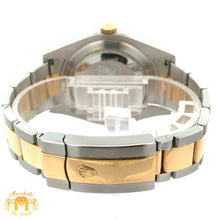 Load image into Gallery viewer, 41mm Rolex Diamond Watch with Two-Tone Oyster Bracelet (fluted bezel, factory diamond dial)