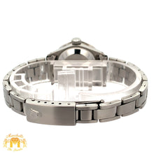 Load image into Gallery viewer, 26mm Ladies`Rolex Datejust Watch with Stainless Steel Oyster Bracelet (Diamond mother of pearl (MOP) dial, diamond bezel)