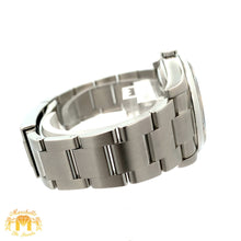 Load image into Gallery viewer, 36mm Rolex Watch with Stainless Steel Oyster Bracelet (silver dial, engraved model)