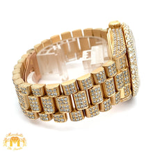 Load image into Gallery viewer, Iced out 36mm Rolex Presidential Watch (diamond dial with Roman numerals)