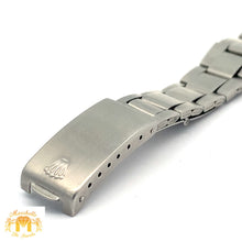 Load image into Gallery viewer, 34mm Rolex Oyster Perpetual Date Diamond Watch with Stainless Steel Oyster Bracelet (Mother of pearl(MOP)  diamond dial)