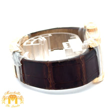 Load image into Gallery viewer, Rolex Cellini Prince Men`s Watch with Brown Leather (Champagne Dial with Roman Numeral Hour Markers)