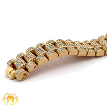 Load image into Gallery viewer, Iced out 36mm Rolex Presidential Watch (diamond dial with Roman numerals)