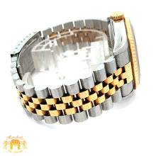 Load image into Gallery viewer, Full Factory Blue 36mm Rolex Watch with Two-tone Jubilee Bracelet (blue dial, quick-set)