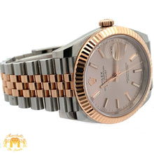 Load image into Gallery viewer, 41mm Rolex Watch with Two-Tone Jubilee Bracelet (Rolex papers, fluted bezel)