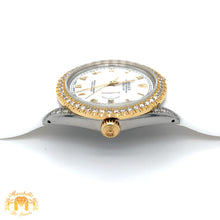 Load image into Gallery viewer, 36mm Rolex Datejust Watch with Rubber Band (choose your color)