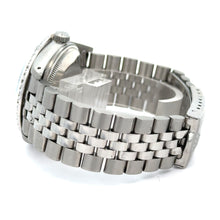 Load image into Gallery viewer, 34mm Rolex Diamond Watch with Stainless Steel Jubilee Bracelet (custom diamond bezel, custom diamond white dial)