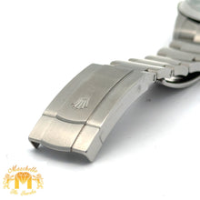Load image into Gallery viewer, 41mm Rolex Watch with Stainless Steel Oyster Bracelet (Rolex papers, smooth bezel, green dial) (Model number: 124300)