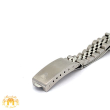 Load image into Gallery viewer, 26mm Ladies` Rolex Watch with Stainless Steel Jubilee Bracelet (silver dial, fluted bezel)