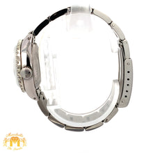 Load image into Gallery viewer, 26mm Ladies`Rolex Watch with Stainless Steel Oyster Bracelet (diamond bezel, blue dial)