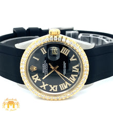 Load image into Gallery viewer, 36mm Rolex Datejust Watch with Rubber Band (choose your color)