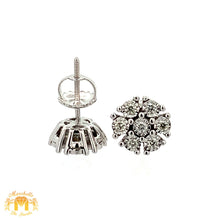 Load image into Gallery viewer, Model: 116243 Full factory 36mm Rolex Watch with Two-Tone Jubilee Bracelet + Yellow Gold & Diamond Twin Square Bangle + Diamond and Gold Flower Earrings Set+ Gift from Marchello the Jeweler