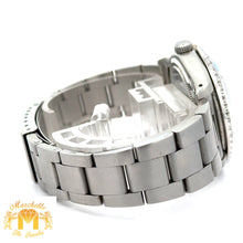 Load image into Gallery viewer, 34mm Rolex Diamond Watch with Stainless Steel Oyster Bracelet (Mother of pearl diamond dial)