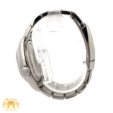 Load image into Gallery viewer, 36mm Rolex Watch with Stainless Steel Oyster Bracelet (silver dial, engraved model)