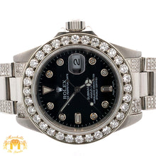 Load image into Gallery viewer, 40mm Rolex Watch with Stainless Steel Oyster Diamond Bracelet