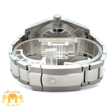 Load image into Gallery viewer, 41mm Rolex Watch with Stainless Steel Oyster Bracelet (silver Arabic dial, fluted bezel) (Model number: 116334)