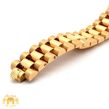 Load image into Gallery viewer, Full factory 26mm 18k gold Ladies` Rolex Presidential Watch with diamond dial (year: 2013, Rolex papers/cards)(Model number: 179178)