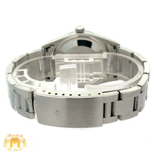 Load image into Gallery viewer, Full factory 34mm Rolex Air-King Watch with Stainless Steel Oyster Bracelet (smooth bezel, silver dial)