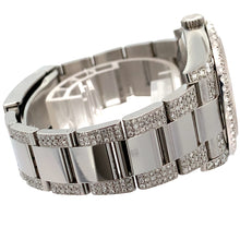 Load image into Gallery viewer, 36mm Rolex Watch with Stainless Steel Oyster Diamond Bracelet (silver dial, diamond dial)