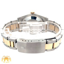 Load image into Gallery viewer, 34mm Rolex Watch with Two-Tone Oyster Bracelet (fluted bezel, champagne dial)