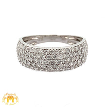 Load image into Gallery viewer, 4 piece deal: 40mm Rolex Submariner Black Face Watch with Stainless Steel Oyster Bracelet + White Gold and Diamond Ring + Flower Diamond Earrings + Gift from Marchello the Jeweler