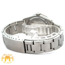Load image into Gallery viewer, 34mm Rolex Diamond Watch with Stainless Steel Oyster Bracelet (Mother of pearl diamond dial)