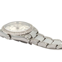 Load image into Gallery viewer, 36mm Rolex Watch with Stainless Steel Oyster Diamond Bracelet (silver dial, diamond dial)