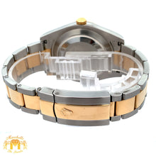 Load image into Gallery viewer, 41mm Rolex Watch with Two-Tone Oyster Bracelet (fluted bezel, black dial)