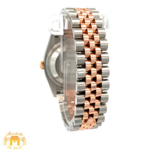 Load image into Gallery viewer, Full factory 36mm Rolex Watch with Two-Tone Jubilee Bracelet (Mother of pearl (MOP) dial with Roman numerals)