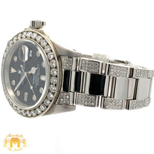 Load image into Gallery viewer, 40mm Rolex Watch with Stainless Steel Oyster Diamond Bracelet