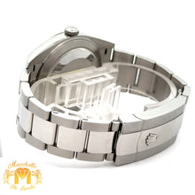 Load image into Gallery viewer, 41mm Rolex Watch with Stainless Steel Oyster Bracelet (Rolex papers, white dial, fluted bezel) (Model number: 126334)