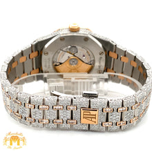Load image into Gallery viewer, Iced out 41mm Audemars Piguet Two-tone Rose Gold AP Diamond Watch