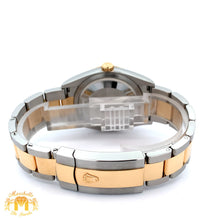 Load image into Gallery viewer, Full factory 36mm Rolex Watch with Two-Tone Oyster Bracelet (champagne palm dial)