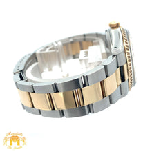 Load image into Gallery viewer, 34mm Rolex Watch with Two-Tone Oyster Bracelet (fluted bezel, champagne dial)