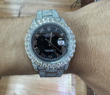 Load image into Gallery viewer, Iced Out Diamond 36mm Rolex Datejust Watch with Oyster Bracelet