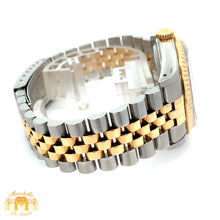 Load image into Gallery viewer, Full Factory Chocolate 36mm Rolex Watch with Two-tone Jubilee Bracelet (chocolate dial, quick-set)