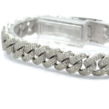 Load image into Gallery viewer, 7.51ct diamonds Gold Cuban Bracelet (choose your color) (BLACK FRIDAY SPECIAL)