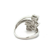 Load image into Gallery viewer, VVS/vs high clarity diamonds set in a 18k white gold Fancy Bracelet and Ring