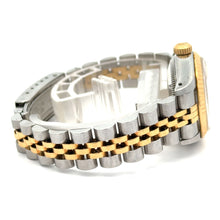 Load image into Gallery viewer, 26mm Rolex Watch with two-tone jubilee band + Two-tone gold and Diamond Twin Square Bangle + Ring