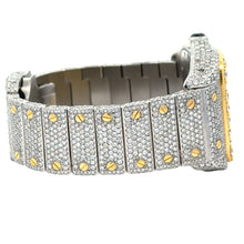 Load image into Gallery viewer, Santos 100 XL Cartier Two-tone gold Watch Iced out