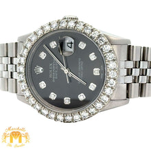 Load image into Gallery viewer, 36mm Rolex Watch with stainless steel jubilee band