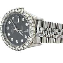 Load image into Gallery viewer, 36mm Rolex Watch with stainless steel jubilee band