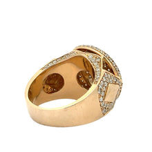 Load image into Gallery viewer, 14k Yellow Gold Men's Diamond Ring | 2.50ct Round Natural Diamonds | Free Earrings & Gift
