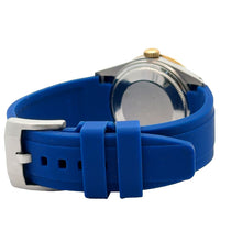 Load image into Gallery viewer, 36mm Rolex Watch with Rubber Band + Yellow Gold and Diamond Ring