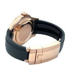 Load image into Gallery viewer, 40mm Rolex Yacht-Master Watch with Black Rubber Band
