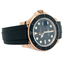 Load image into Gallery viewer, 40mm Rolex Yacht-Master Watch with Black Rubber Band