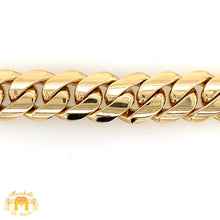 Load image into Gallery viewer, 14mm 14k Yellow Gold Solid Miami Cuban Bracelet (VIP)
